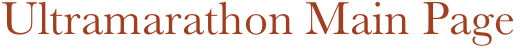Ultramarathon Main Page